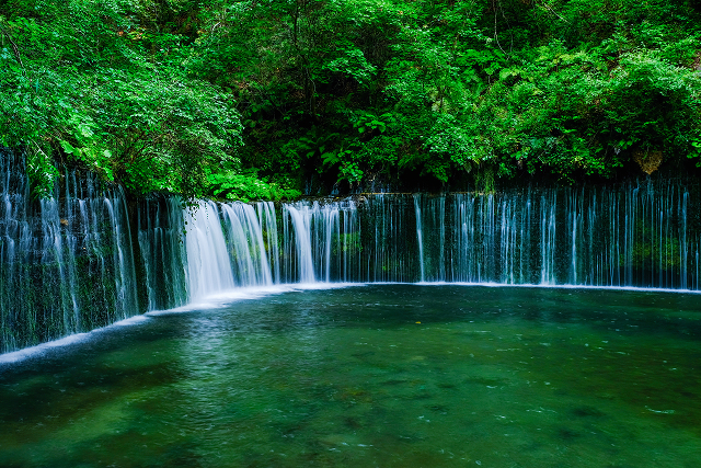 Shiraito Falls, Karuizawa